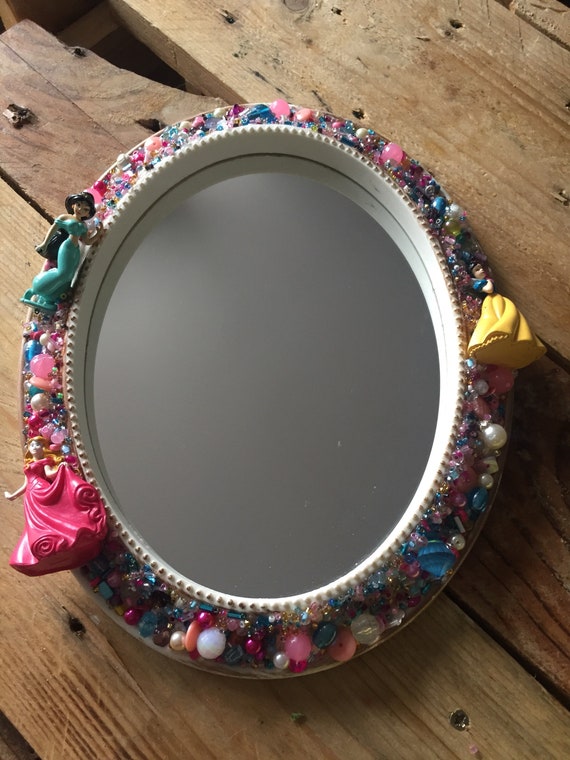 Pink Princess Wall Mirror Wall Design Ideas