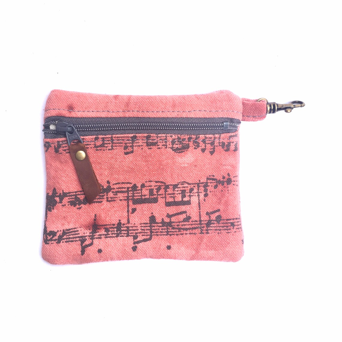 Music Keychain Pouch Etsy
