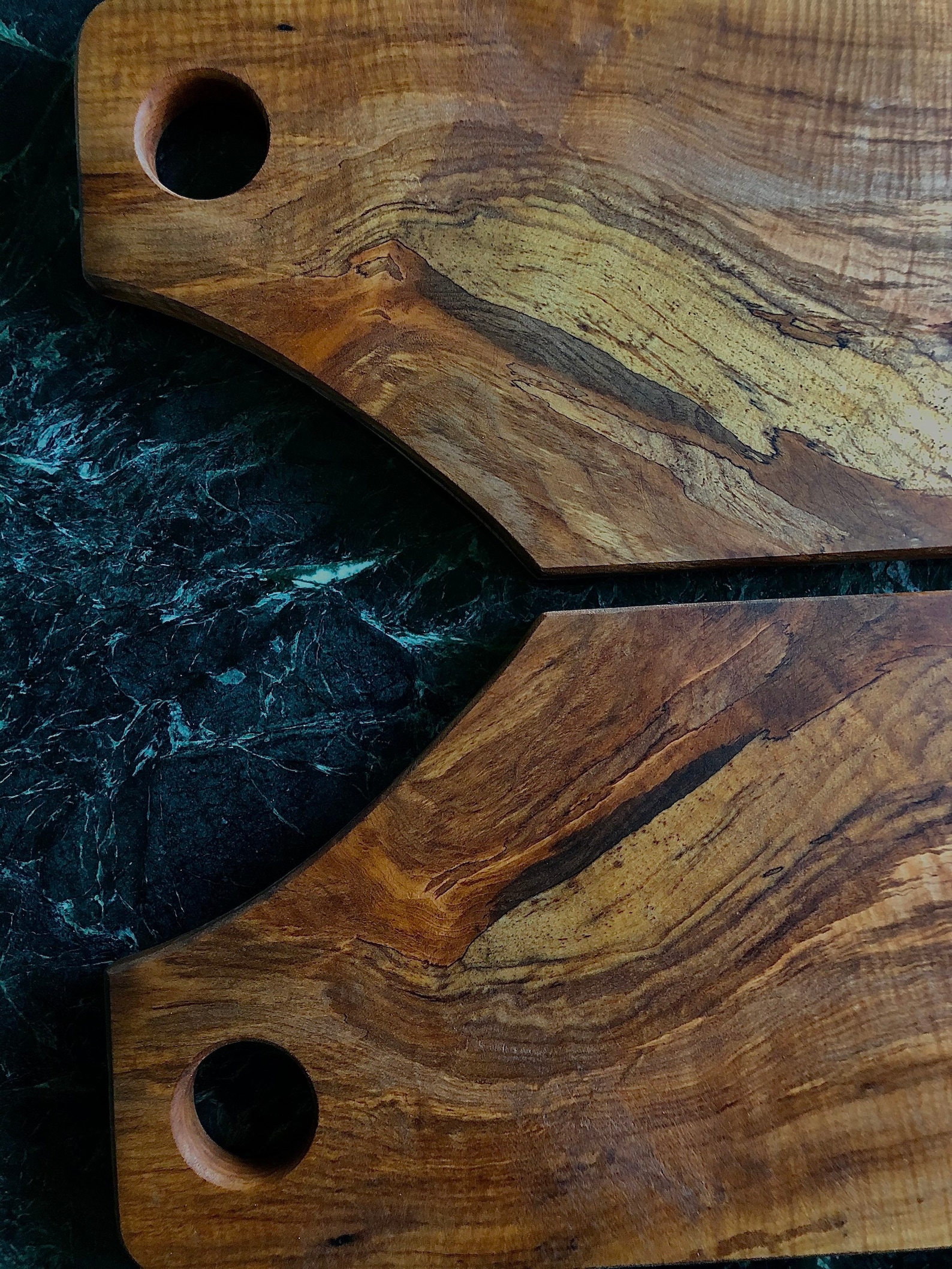 Custom Handmade Book Matched PAIR of Hardwood Etsy