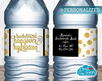Funny Water Bottle Labels Instant Download Wine-Themed | Etsy