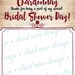 Thank You Note Bridal Shower Thank You Printable Friend - Etsy
