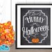 Halloween Printable Sign 8x10 Happy Halloween Chalkboard - Etsy