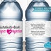 Bachelorette Water Bottle Labels instant Download Hangover Hydration ...