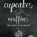Chalkboard Sign Cupcake Printable Kitchen Decor Cupcake - Etsy