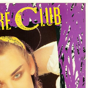 CULTURE CLUB Kissing to Be Clever 1982 Rare Original Promo Vintage ...