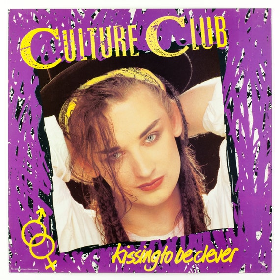 CULTURE CLUB Kissing to Be Clever 1982 Rare Original Promo Etsy