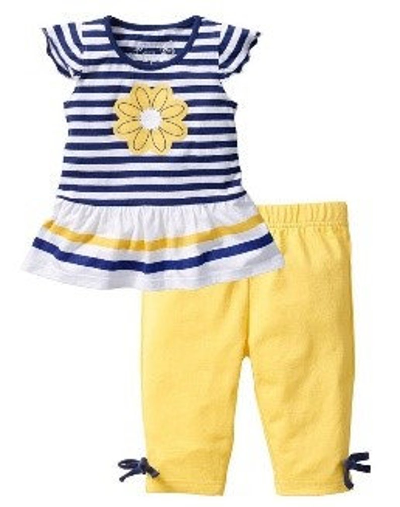 2 piece childs capri set