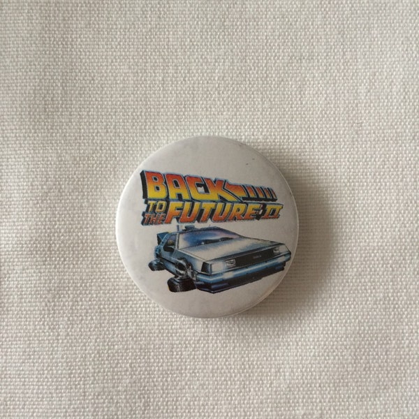 Back To The Future 2 1990s Vintage Pinback
