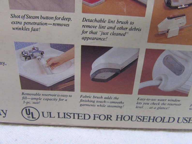 Sunbeam Steam Valet Garment Steamer Etsy