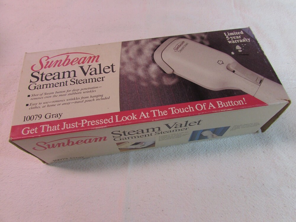How To Use Sunbeam Steam Valet at Rosella Walker blog