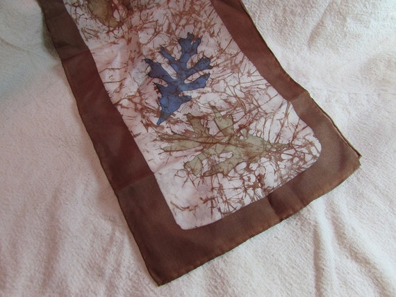 Vintage Black and Brown Scarf Collection - image 2