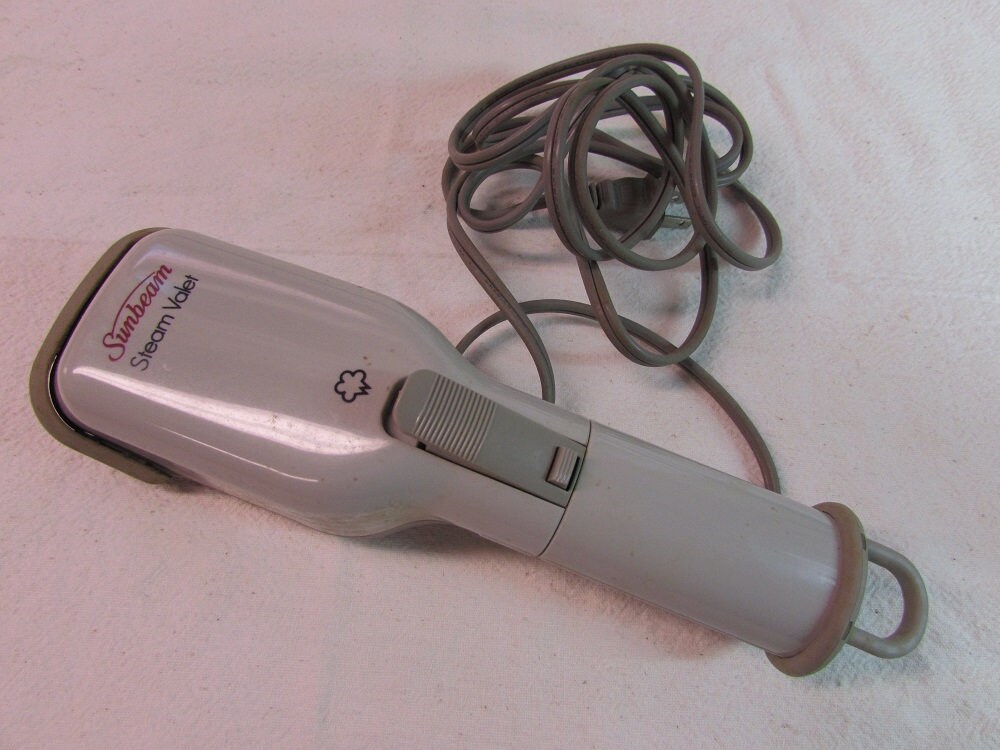 how to use sunbeam steam valet