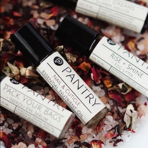 Nail + Cuticle Essential Oil - healing, nourishing cuticle oil | jojoba + sweet almond oil | hand moisturizer