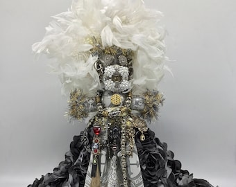 Original Mardi Gras MisChief Doll Royal Splendor ArtDoll by Connie Born