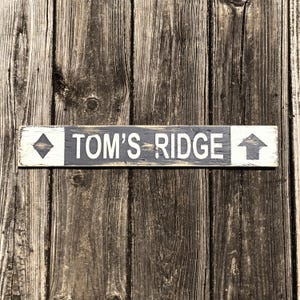 Timber Ridge Ski Sticker Ski Trail Signs Custom Handmade, Rustic Wooden Hanging Wall Decor Signs ...