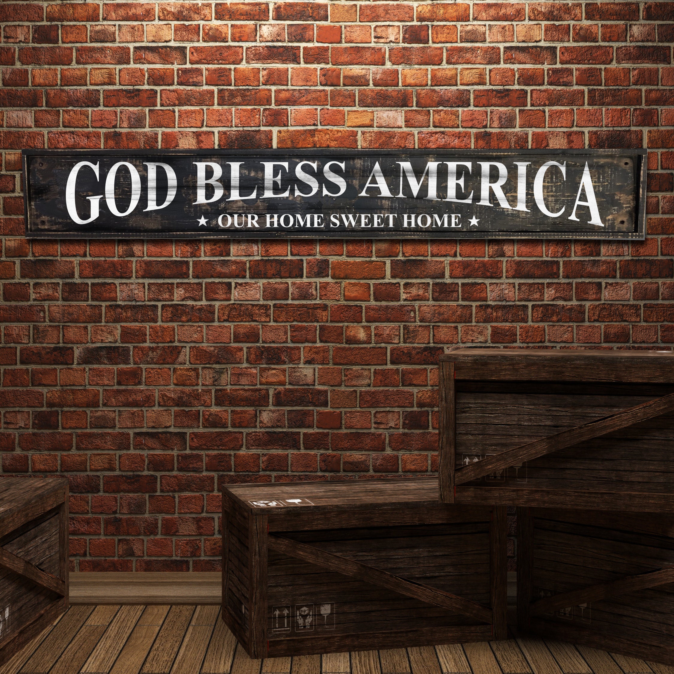 【半額】 God Bless Etsy - Sign Home Our アンティーク雑貨