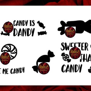 Candy SVG Bundle Instant Download Commercial Use Ok image 2