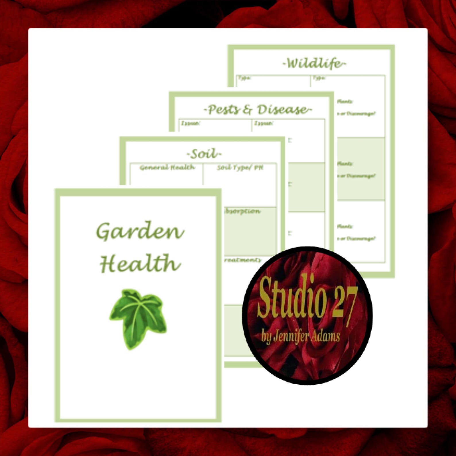 Gardening Planner INSTANT DOWNLOAD - Printable Organizational Planning Worksheets - Planting ...