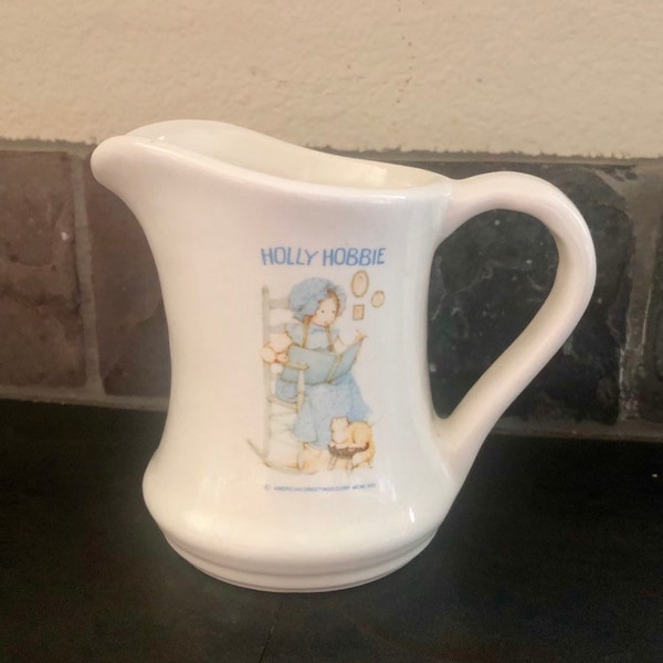 Holly Hobbie Ceramic mini-Pitcher