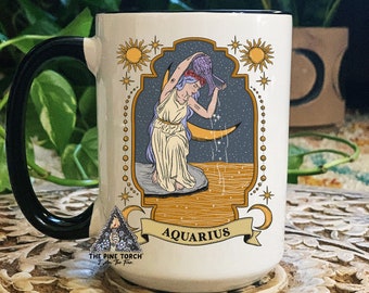 Aquarius Coffee Mug Etsy