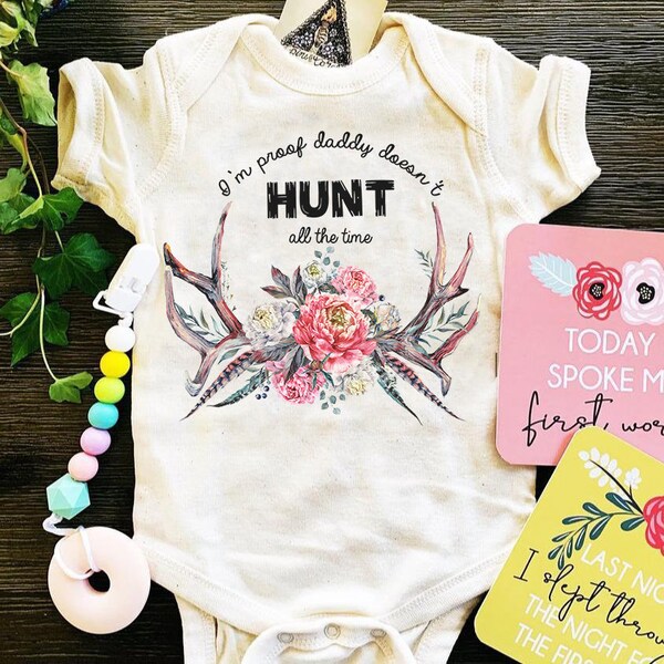 Baby Girl Hunting Etsy