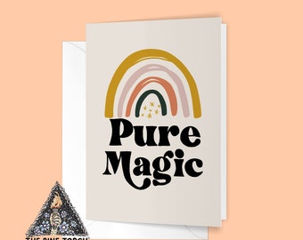 Magic Baby Card Etsy
