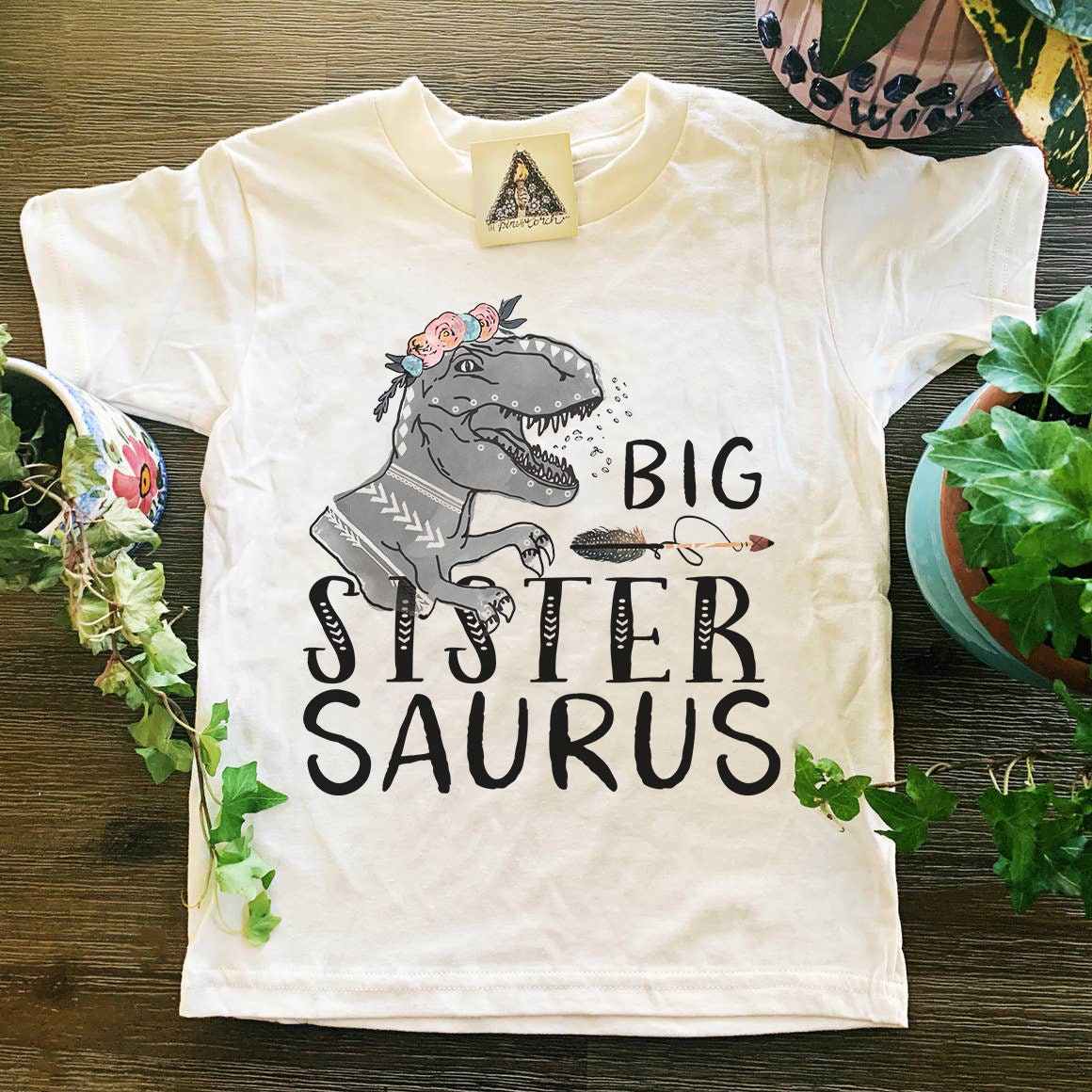 sister dinosaur shirt