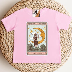 Tarot Card shirt, Kids Tarot Shirt, Kids Witch Shirt, Witchy Kids shirt, Witchy Wicca Kids Tee, Wicca Mama, Witchy Mama, Coven Tee image 8