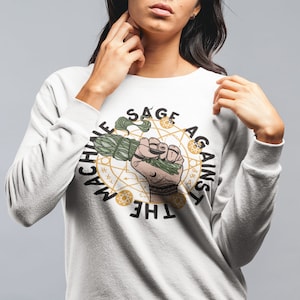 Funny Sage pullover, sage sweatshirt, sage you pullover, witchy hands sage pullover, sage yourself pullover, sage gift