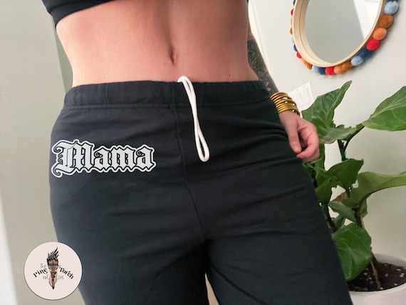 Mama Sweatpants, Gothic Mama jogging pants, Mama mom life loose fit jogging  pants, mama jogging pants -  Portugal