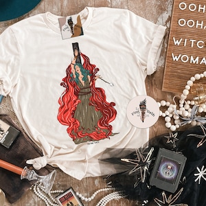 Witchy woman shirt, burn at stake shirt, witch with smores shirt, witchy feminist tee, edgy witch shirt