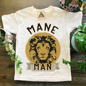Boho Lion Shirt, Mane Man kids tee, Lion Toddler Shirt, Lion Shirt, Baby Lion, Boho Lion Boy Shirt, leo shirt, little leo, lion toddler
