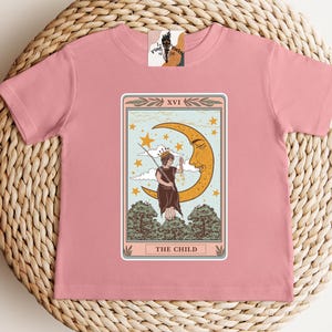 Tarot Card shirt, Kids Tarot Shirt, Kids Witch Shirt, Witchy Kids shirt, Witchy Wicca Kids Tee, Wicca Mama, Witchy Mama, Coven Tee image 7
