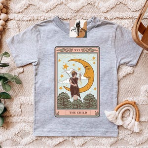 Tarot Card shirt, Kids Tarot Shirt, Kids Witch Shirt, Witchy Kids shirt, Witchy Wicca Kids Tee, Wicca Mama, Witchy Mama, Coven Tee image 1