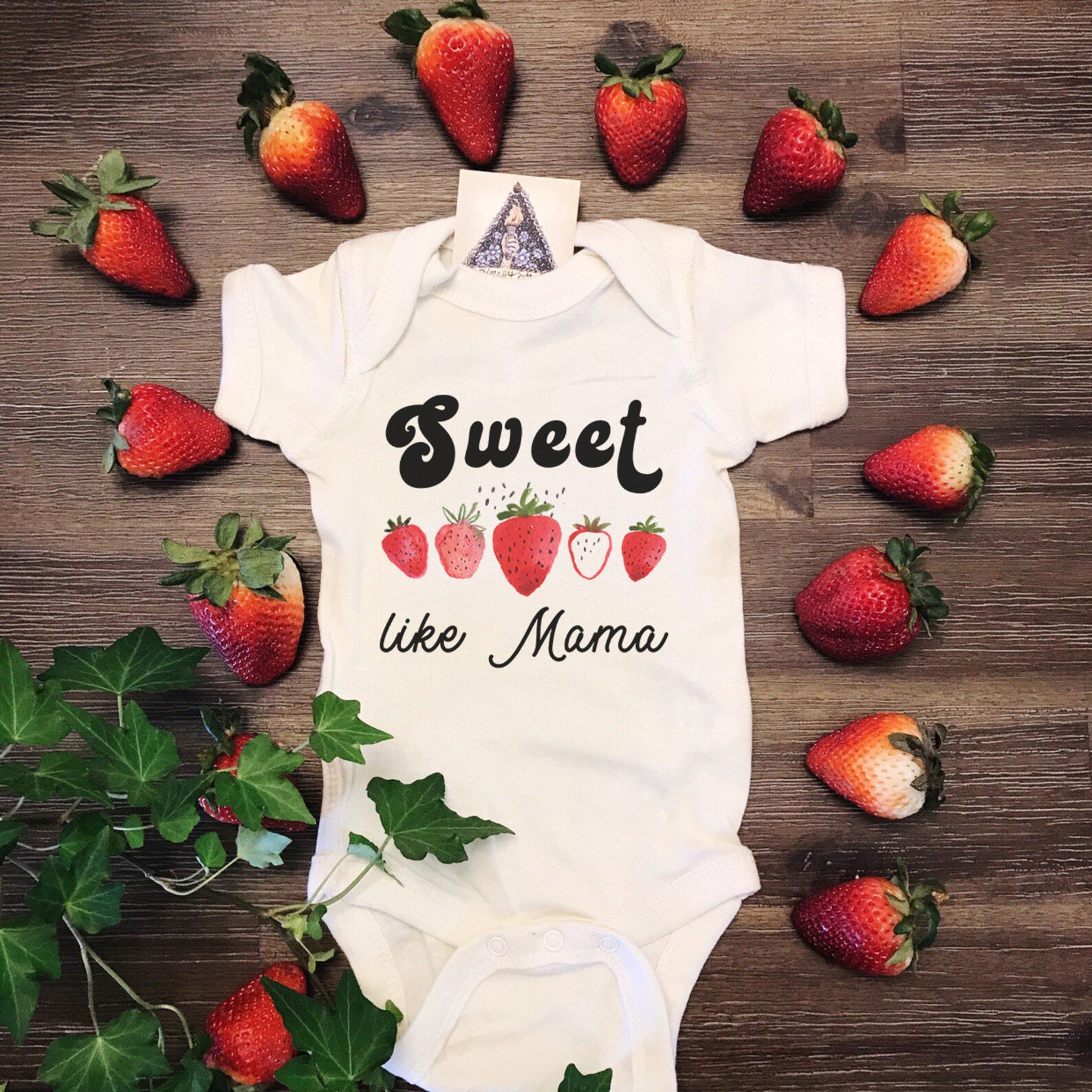 Strawberry Bodysuit Sweet Bodysuit Sweet Like Mama Bodysuit Etsy
