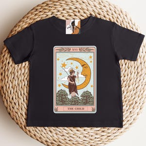 Tarot Card shirt, Kids Tarot Shirt, Kids Witch Shirt, Witchy Kids shirt, Witchy Wicca Kids Tee, Wicca Mama, Witchy Mama, Coven Tee image 5