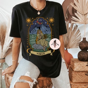 Virgo zodiac shirt, Virgo gift, Virgo zodiac sign shirt, zodiac Virgo shirt, Virgo birthday gift, Virgo birthday gift