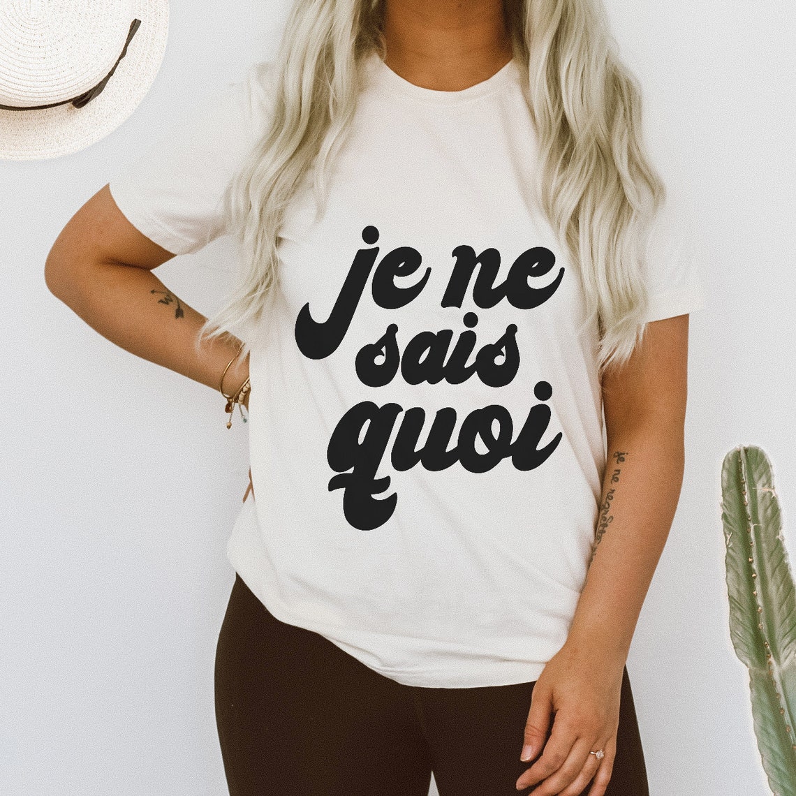Je Ne Sais Quoi Shirt French shirt Je Ne Sais Quoi tee | Etsy