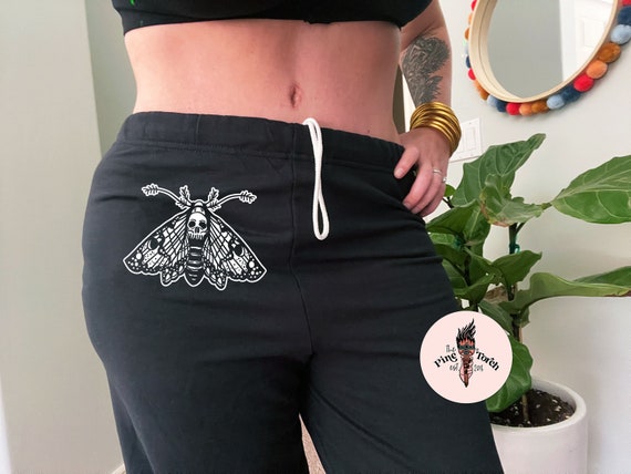 Death Moth Sweatpants, Mystical Witchy Moth Jogging Pants, Loose Fit  Jogging Pants, Esoteric Moth Mystical Jogging Pants -  Hong Kong