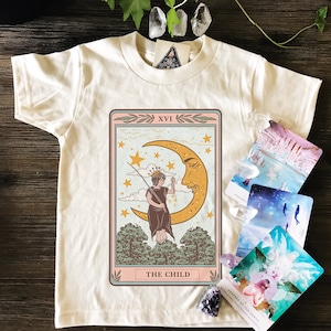 Tarot Card shirt, Kids Tarot Shirt, Kids Witch Shirt, Witchy Kids shirt, Witchy Wicca Kids Tee, Wicca Mama, Witchy Mama, Coven Tee