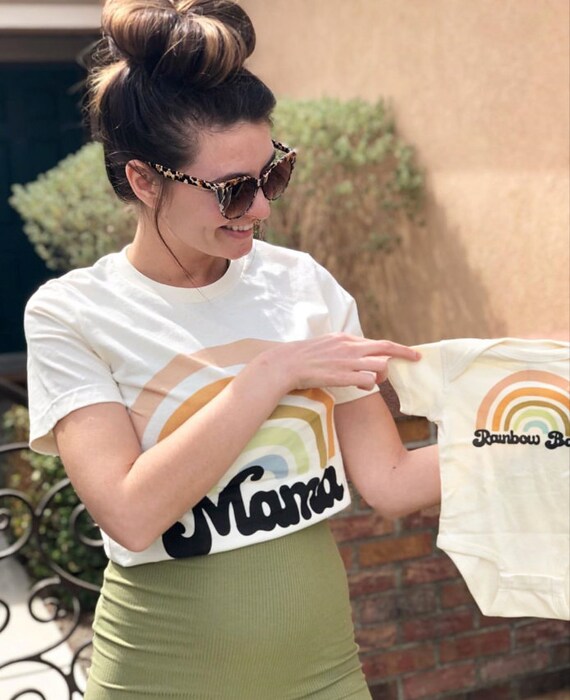 Rainbow Baby, Rainbow Baby Tee, Rainbow Baby Gift, Pregnancy