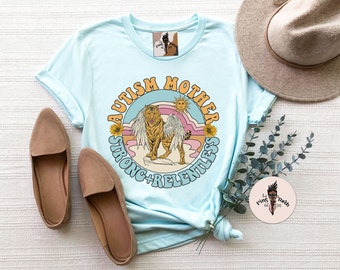 Autism Mother Shirt, Autism Awareness mama Shirt, ASD Awareness Shirt, Mama Autism shirt, Autism Clothing, Autism tiger shirt