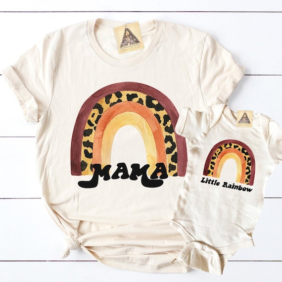 mama rainbow shirt