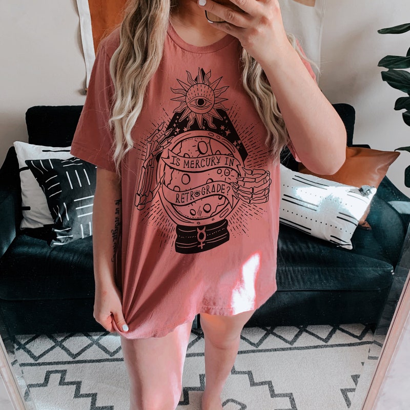 Back On My Bullshit Mercury Retrograde Side Slit Tank Top