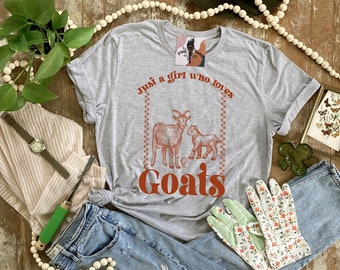 ask me about my goats, Just a girl who loves goats shirt, goat lover shirt, goat rustic farm shirt, goat love tee