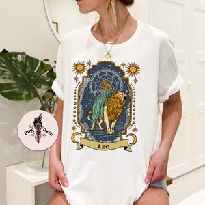 Leo zodiac shirt, Leo tee gift, Leo zodiac sign shirt, zodiac Leo shirt, Leo birthday gift, Leo unisex tee, Leo Lion shirt
