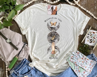 Earth child shirt, keeper of earth shirt, love your mother shirt, Earth mama, Rooted in earth, crunchy shirt, hippie mama shirt