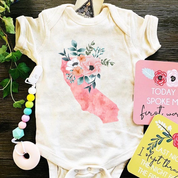 California Girl Baby Onesie California Girl Baby Onesie