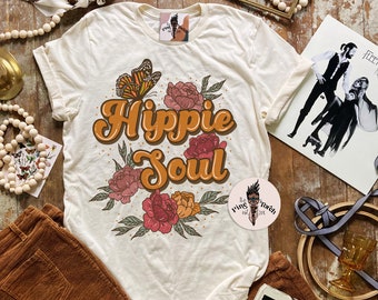 HIPPIE LOVE SHIRT Boho Shirt Free People Shirt Bohemian Shirt Love Shirt Flower Child Shirt By The Moon Hippie Boho shirt Marriage Shirt