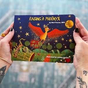 Autism Children&#39;s Board Book, Raising a Phoenyx Book, Autism Awareness book, Autism ASD children&#39;s Book, Autism kids book, ASD book
